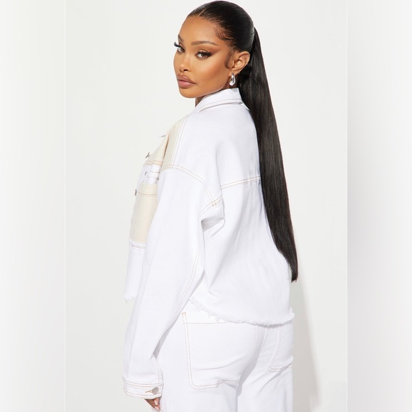 White Denim Jacket - Picture 2 of 2